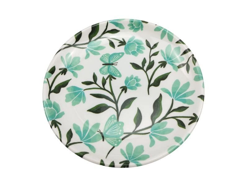 Custom Floral Melamine Plates Wholesale