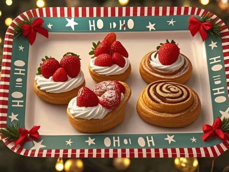 Custom Melamine Christmas Tray Wholesale