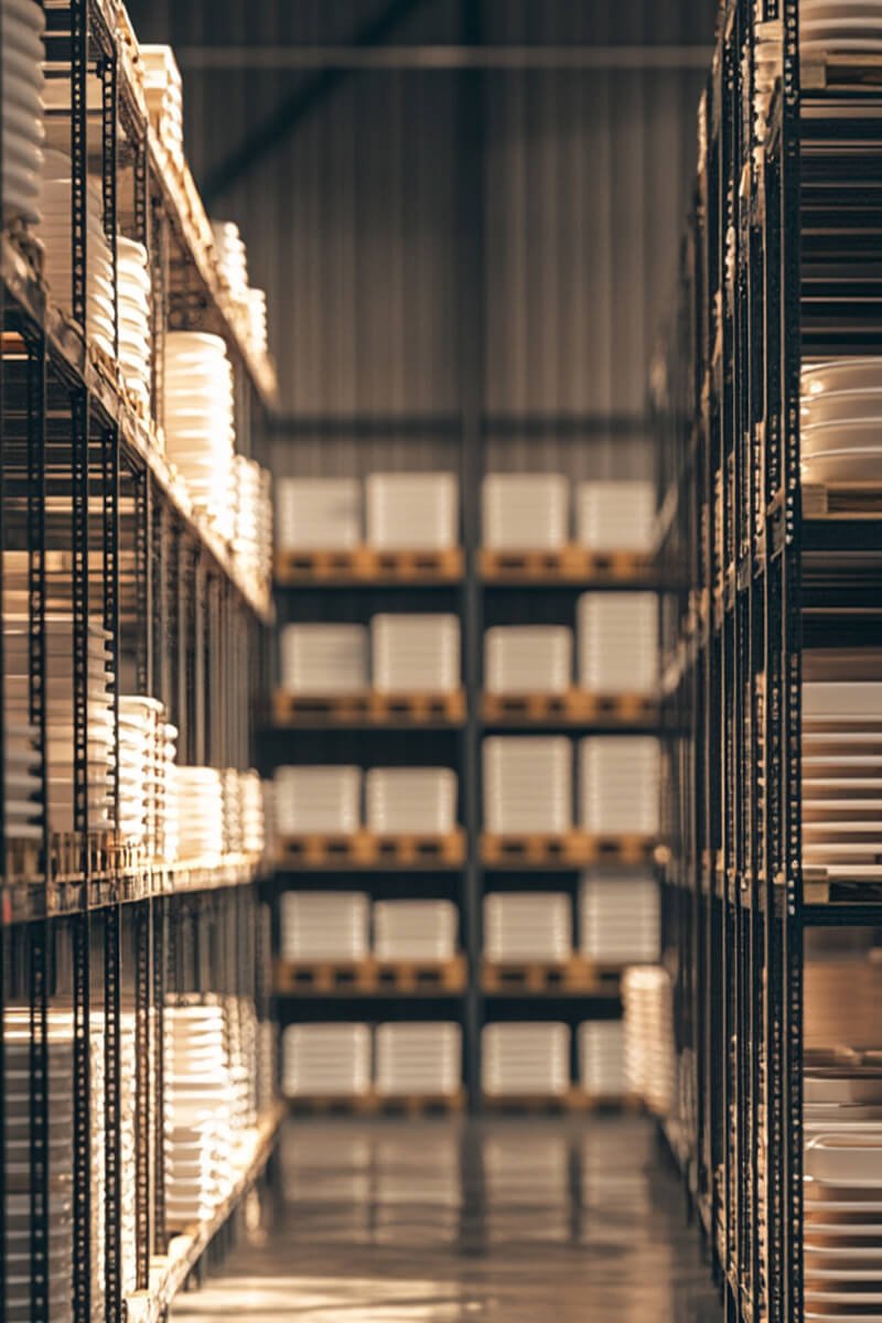 Melamine Trays Warehouse in Duramela
