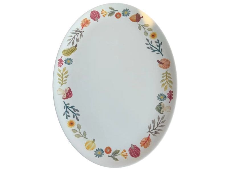 Custom Oval Melamine Plates Wholesale