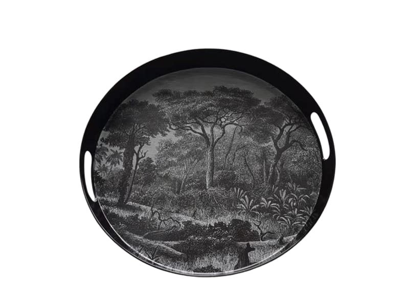 Custom Round Melamine Tray, Factory Wholesale Price