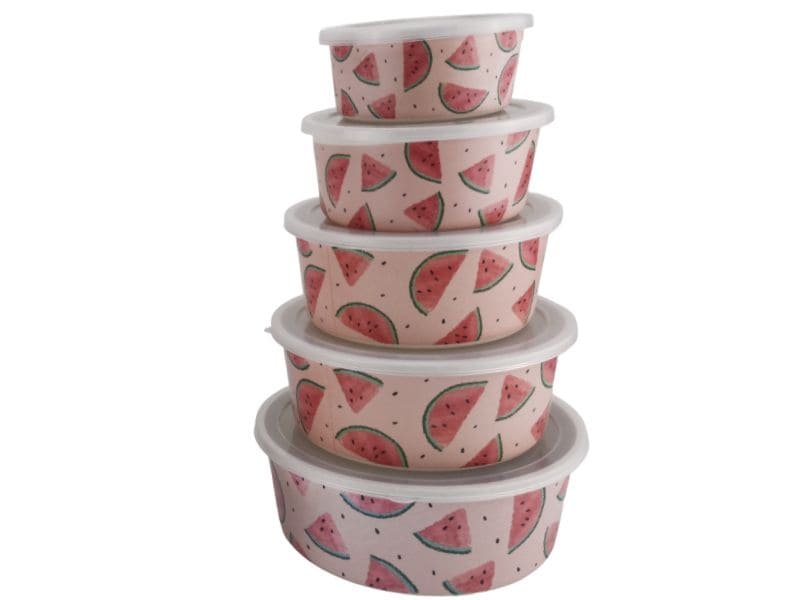Set 2 Ceste Portaoggetti In Bambù Impilabili - Organizer Per Cucina E Dispensa, Per Patate, Cipolle, Frutta E Snack