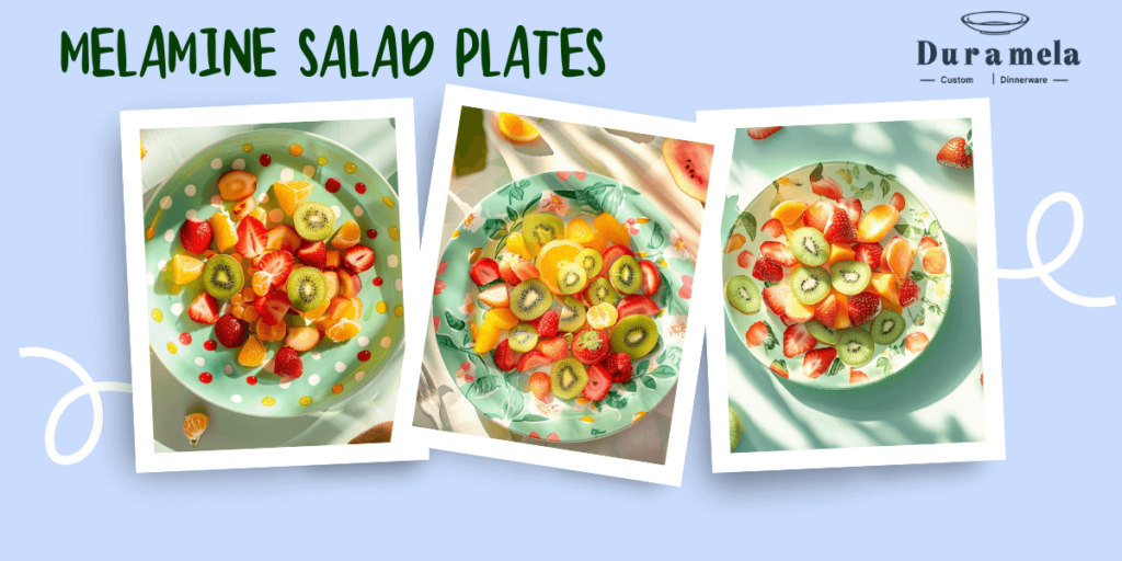 Custom Melamine Salad Plates Wholesale from DuraMela