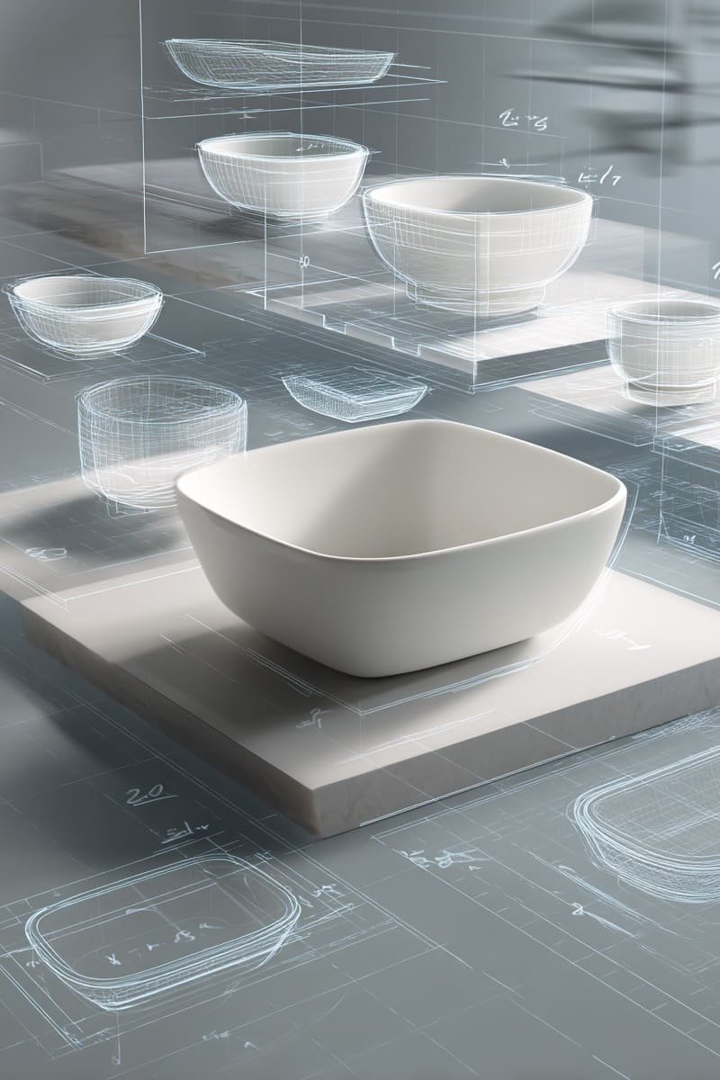 Custom Mold Creation for Melamine Bowls