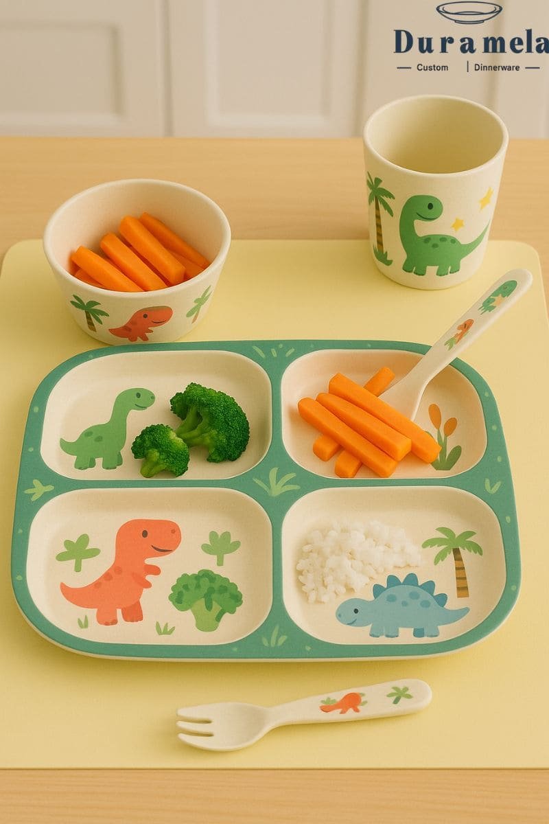 How Do Four-Compartment Plates Cater to Diverse Needs