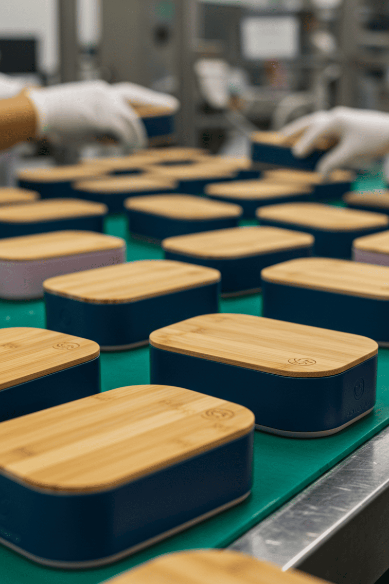Inspect Bamboo Lunch Box on the Product Lines