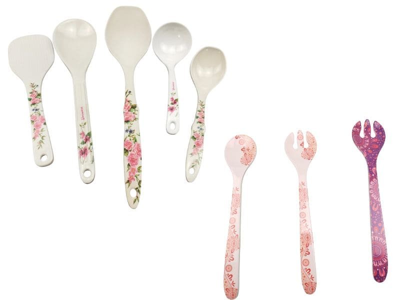 Melamine Serving Spoons & Forks