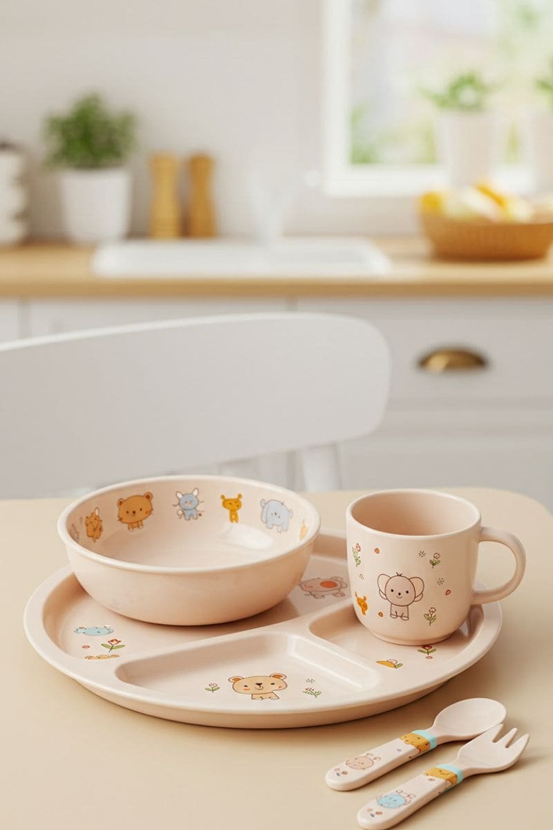 Ready to pack and shipping kids dinner set