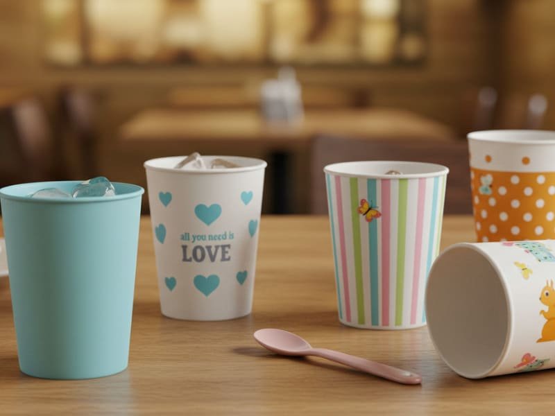Melamine Cups & Drinkware Used in the Restaurant