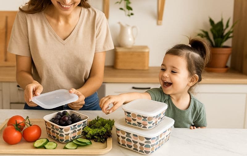 Are Bamboo Food Continers Safe for Your Family’s Food