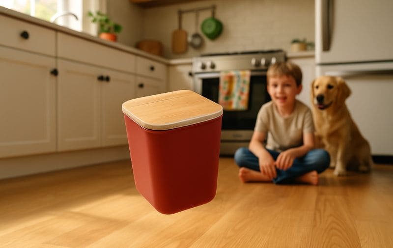 Bamboo Jar Safety in a Busy Family Kitchen