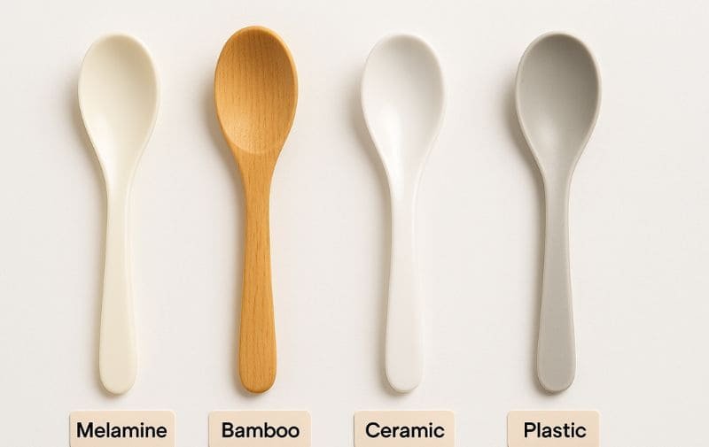 Comparing Melamine vs. Other Spoon Materials