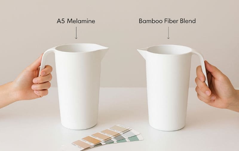Custom Melamine Jug Material Selection