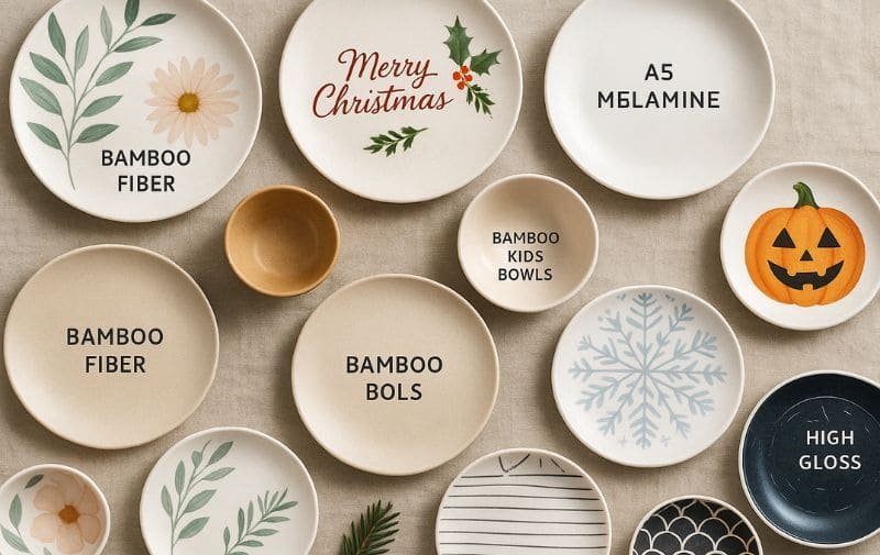 Exploring Melamine Dinner Plate Designs & Materials