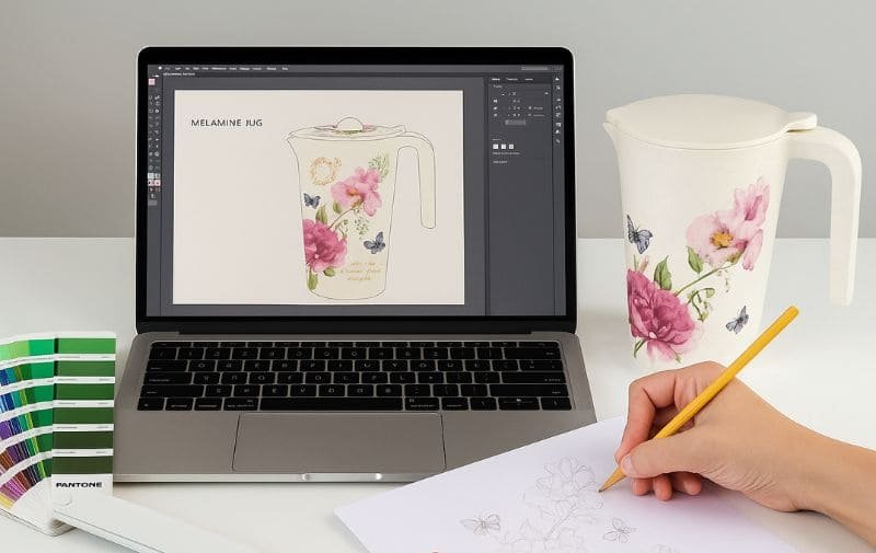 Melamine Pitcher Design and Prototyping Stage