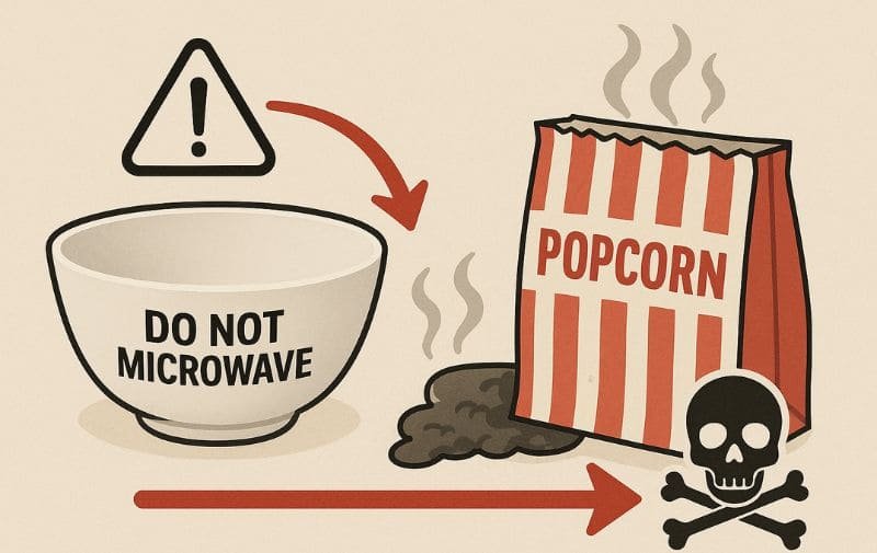 Melamine and Popcorn The NO Zone