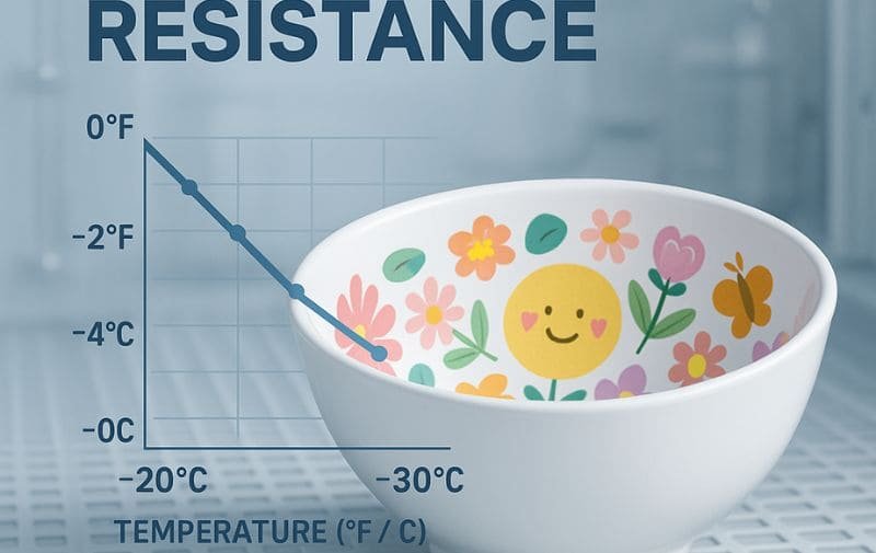 Science Behind Freezer-Safe Melamine Bowl