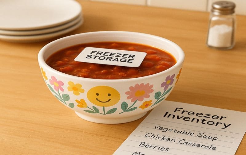 Smart Freezing Tips with Melamine Bowls