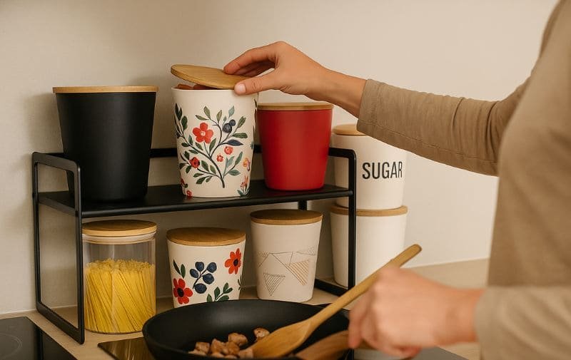 Using Bamboo Jars in Daily Life