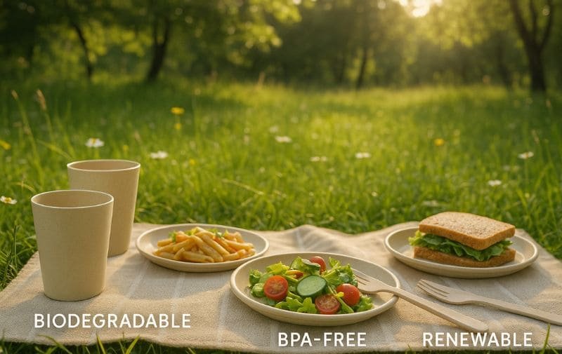 Eco-Friendly Benefits of Wheat Straw Tableware