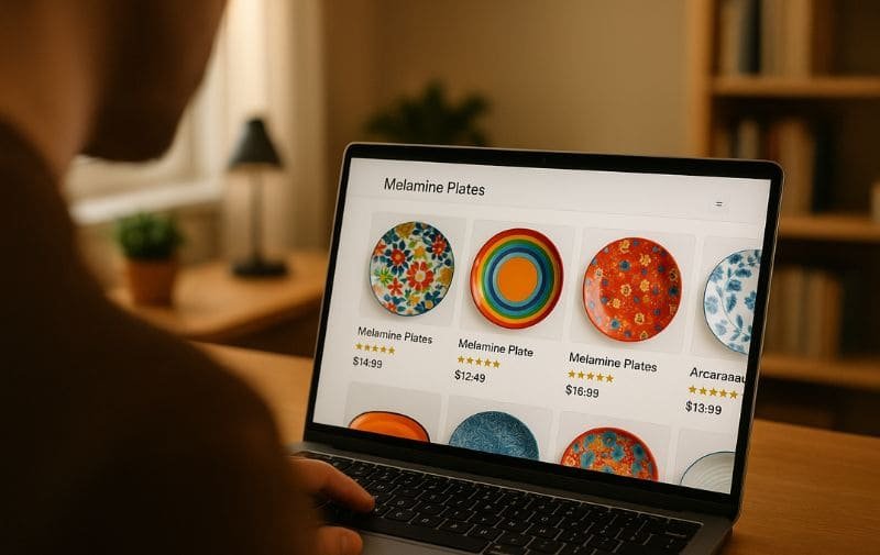 Exploring Melamine Plate Options Online