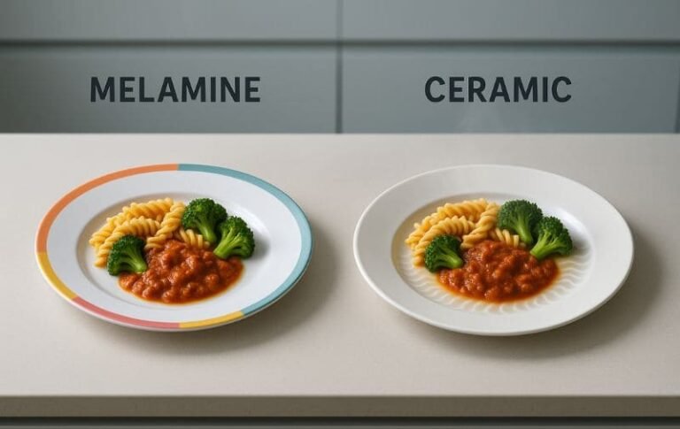 Can You Put Hot Food on Melamine Plates?