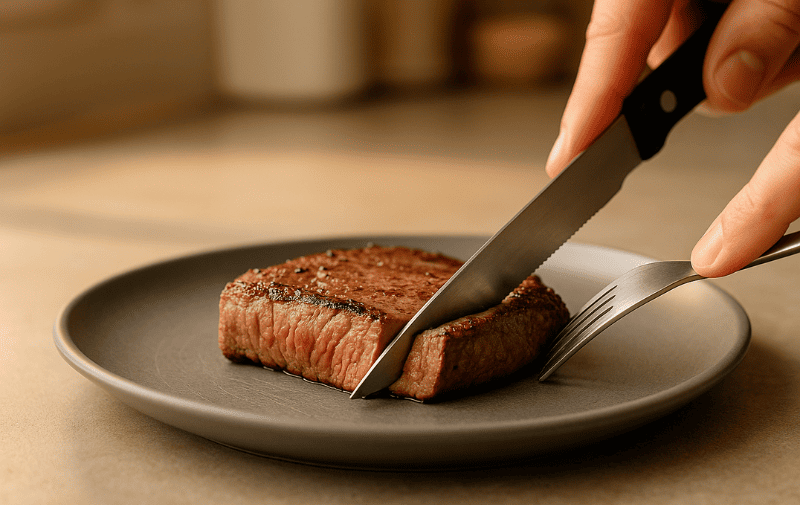 Cutting Food on a Melamine Plate – Safe or Not