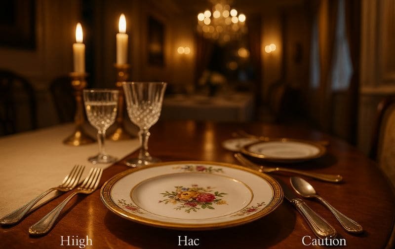 Luxury Dining with China Dinnerware