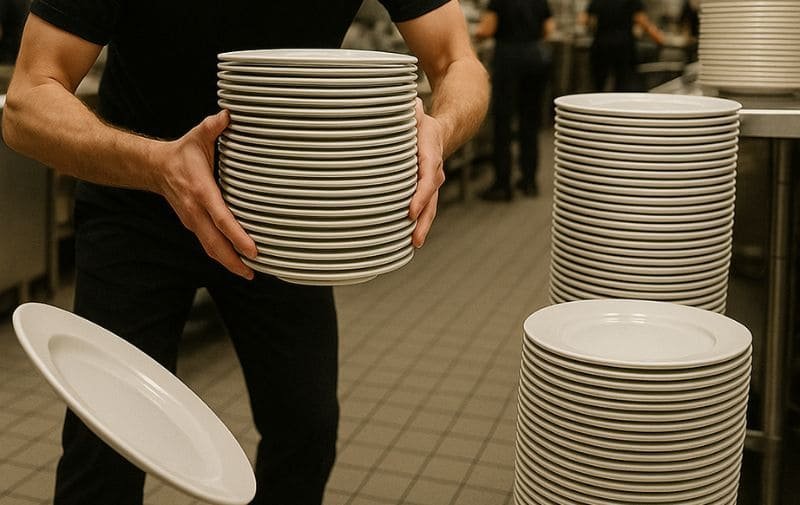 Melamine Plates in High-Volume Commercial Kitchens