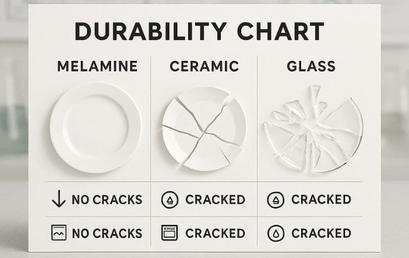 Melamine vs Other Materials Durability Comparison