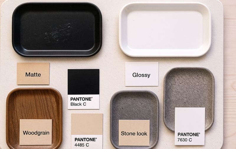 Customizing Colors, Finishes, and Textures