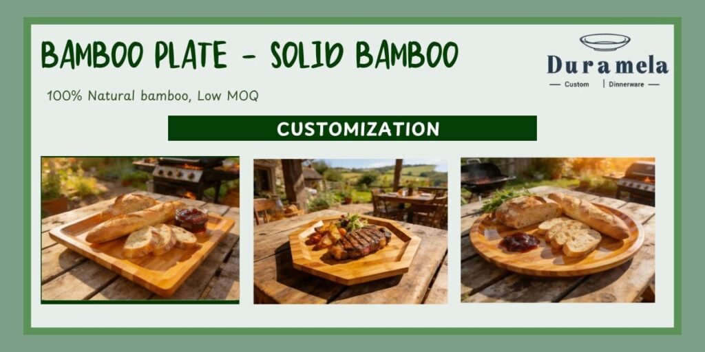 Wholesale Bamboo Plates in Bulk