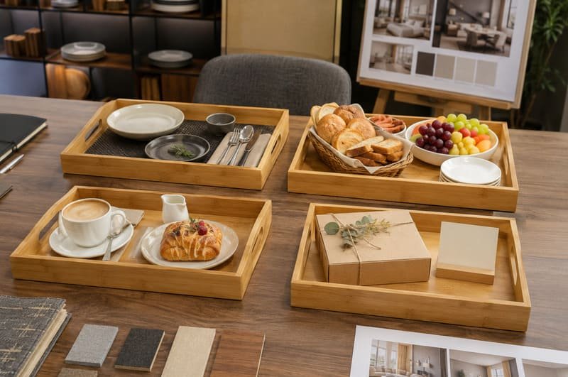 Bamboo tray use case for wholesale buyers